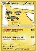 old pikachu
