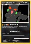 dark pikachu