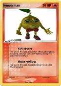 lemon man