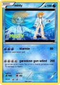 misty