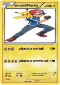 ash and Pikachu