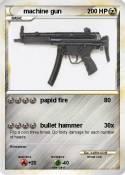 machine gun