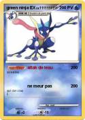 green ninja EX
