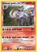 elephant geant