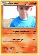 boer klak