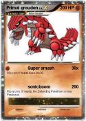 Primal groudon