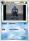 armure d'eau