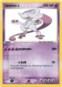 mewtwo x