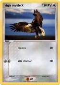 aigle royale X