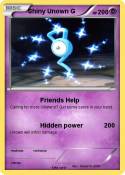 Shiny Unown