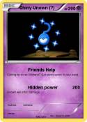Shiny Unown