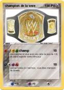 champion de la