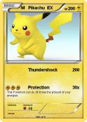 M Pikachu EX