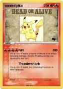 wanted pika