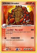 STRONG Groudon