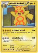 primal Pikachu-