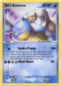 Sid's Blastoise