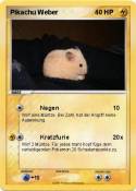 Pikachu Weber