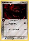 nightmare foxy