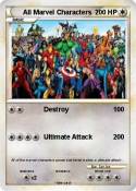 All Marvel Char