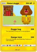 Robot dugge