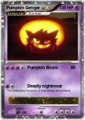 Pumpkin Gengar