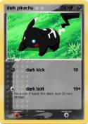 dark pikachu