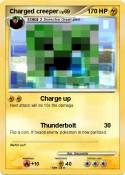 Charged creeper
