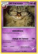 ptit chat myope