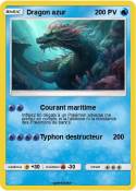 Dragon azur