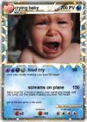 crying baby