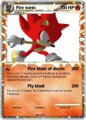 Fire sonic