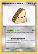sandwich that