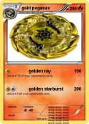 gold pegasus