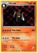 Fire bat