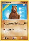 Oso fabuloso