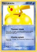 Thick picachu