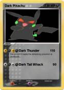Dark Pikachu