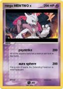 mega MEWTWO