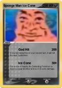 Sponge Man Ice