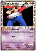 mario dabbing