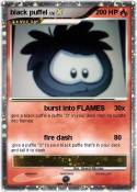 black puffel