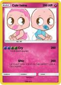 Cute twins