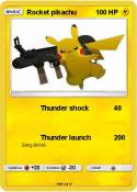 Rocket pikachu