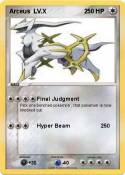 Arceus LV.X 2