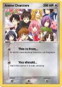 Anime Charcters