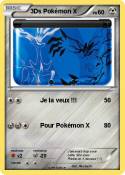 3Ds Pokémon X