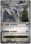 chute mortel