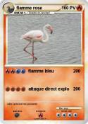 flamme rose