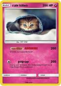 cute kitten